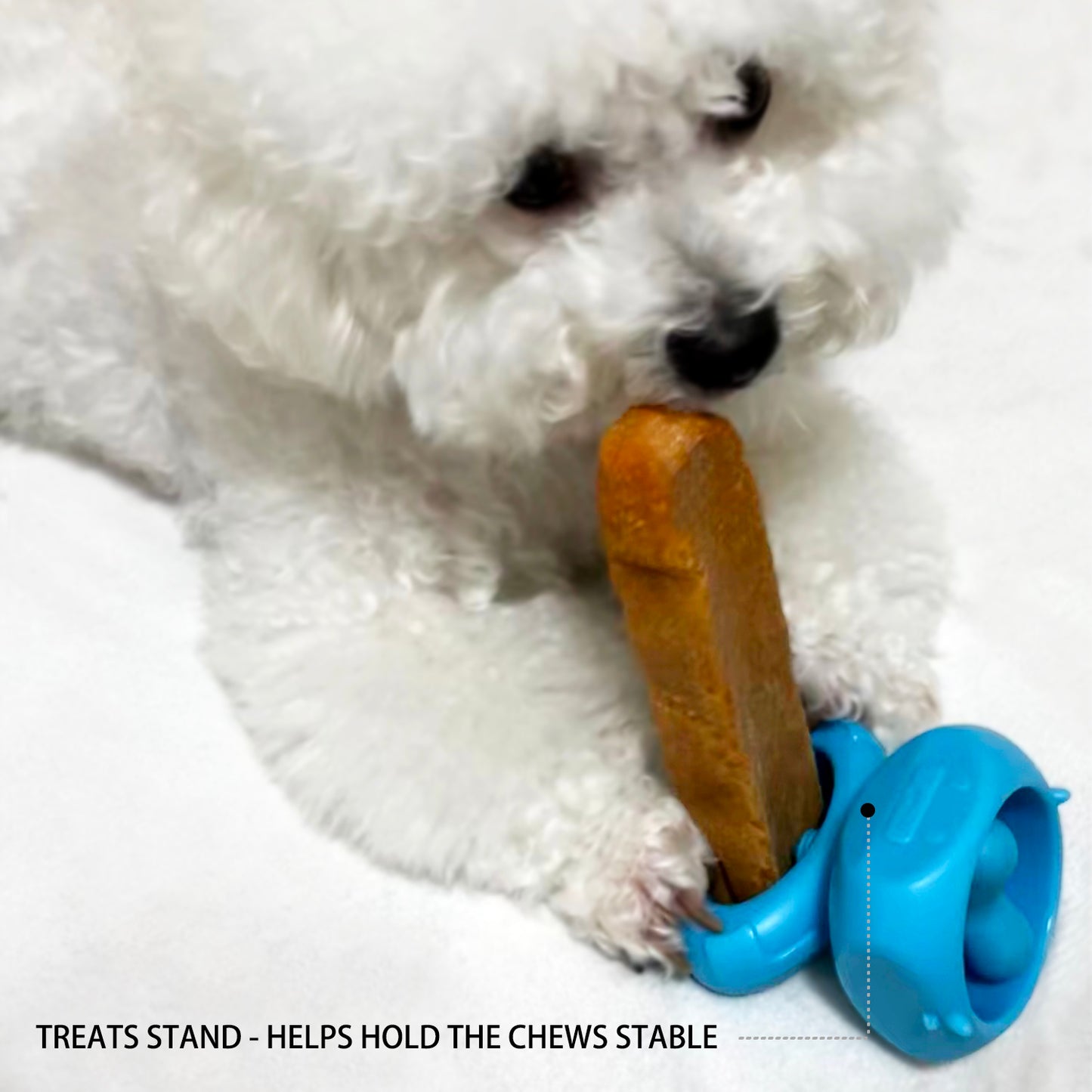 2024 New Yak Chew Holder for Dogs, Large Bone Holder, Prevent Choking Safety Device